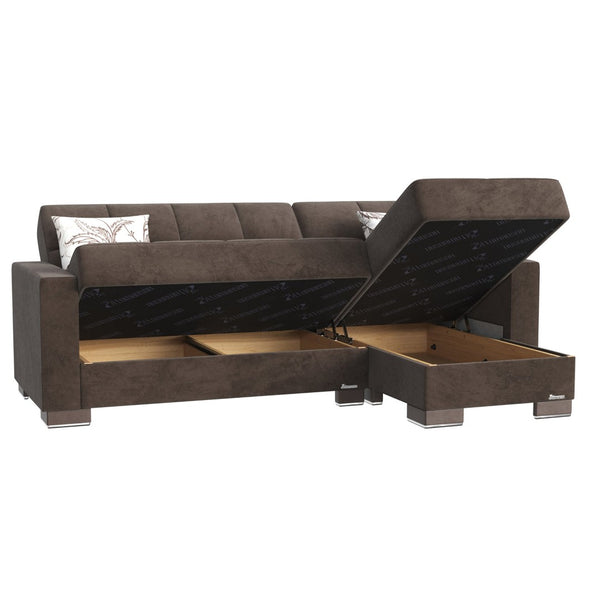 English Elm Primenest Nimbusflow Convertible Chaise Lounge & Sleeper With Storage - Stylish Comfort & Durability B030P303545-GIGA