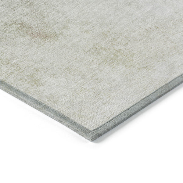 Homeroots 3' Ombre Beige Sky Blue And Teal Indoor Outdoor Area Rug – Durable, Washable, Stain Resistant Design 10' X 14' Polyester 577907