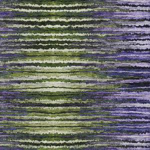 Homeroots 3' Beige Tan And Taupe Striped Washable Area Rug - Stylish Indoor Outdoor Décor For Any Space 8' X 10' Polyester 577995