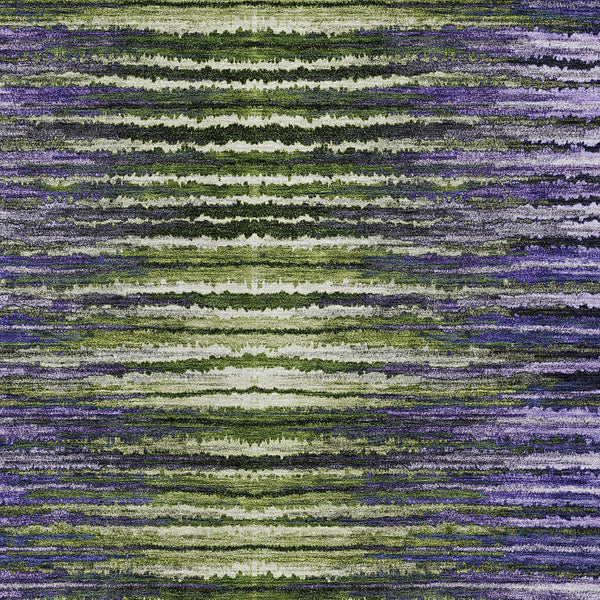 Homeroots 3' Beige Tan And Taupe Striped Washable Area Rug - Stylish Indoor Outdoor Décor For Any Space 10' X 14' Polyester 577997