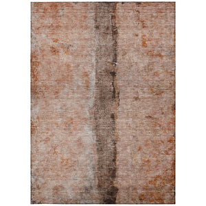 Homeroots 3' Blue And Gold Abstract Washable Rug - Versatile Indoor Outdoor Area Rug For Home And Patio Decor 9' X 12' Polyester 578044