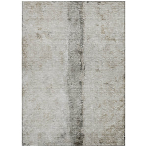 Homeroots 3' Blue And Gold Abstract Washable Rug - Versatile Indoor Outdoor Area Rug For Home And Patio Decor 3' X 5' Polyester 578052