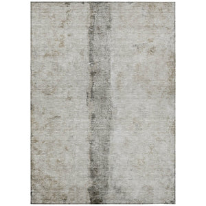 HomeRoots 9' Abstract Washable Indoor Outdoor Area Rug in Taupe, Beige & Gray - Stylish & Durable Design 9' X 12' 578056