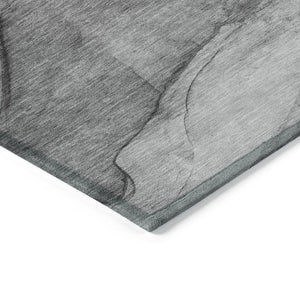 Homeroots 3' Stylish Brown Beige Taupe Abstract Washable Area Rug For Indoor And Outdoor Spaces, Durable Design 5' X 8' Polyester 578101