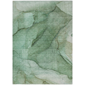 Homeroots 3' Stylish Brown Beige Taupe Abstract Washable Area Rug For Indoor And Outdoor Spaces, Durable Design 8' X 10' Polyester 578109