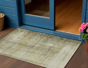 Homeroots 3' Navy Blue And Sky Blue Abstract Washable Area Rug – Perfect For Indoor Or Outdoor Spaces! 3' X 5' Polyester 578124