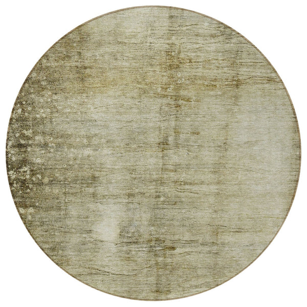 Homeroots 3' Navy Blue And Sky Blue Abstract Washable Area Rug – Perfect For Indoor Or Outdoor Spaces! 8' Round Polyester 578126