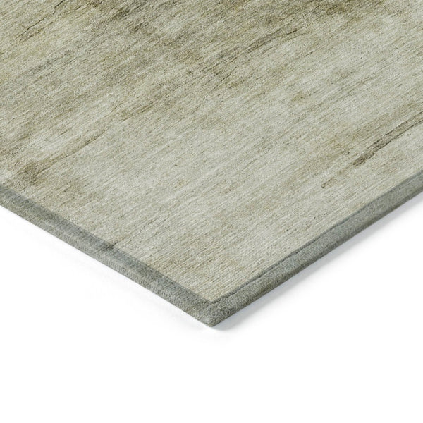HomeRoots 5' Stylish Taupe Beige and Chocolate Abstract Area Rug for Indoor/Outdoor Versatile Living Spaces 8' X 10' 578127