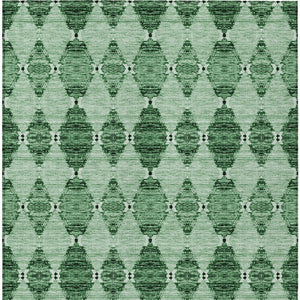 Homeroots 3' Stylish Navy Blue Moroccan Area Rug - Washable Indoor/Outdoor Design For High Traffic Spaces 10' X 14' Polyester 578147