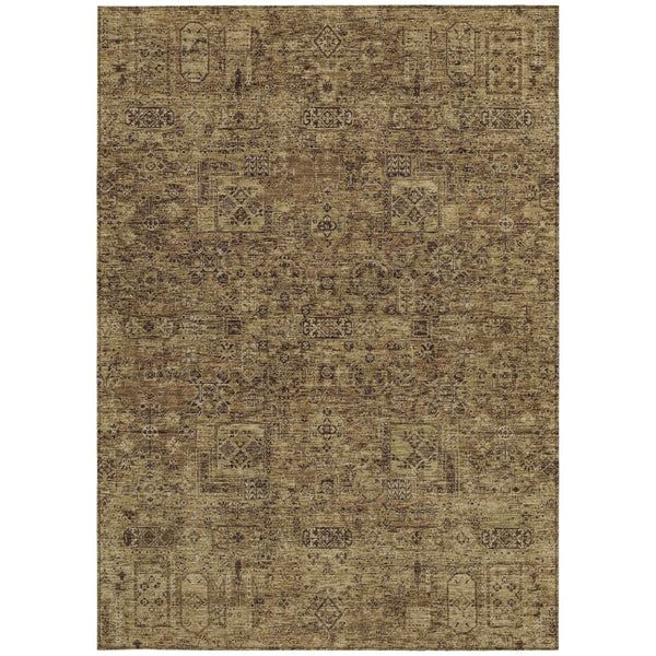 Homeroots 3' Charcoal And Silver Floral Area Rug - Washable, Indoor-outdoor, Stain Resistant, Durable Design 9' X 12' Polyester 578200