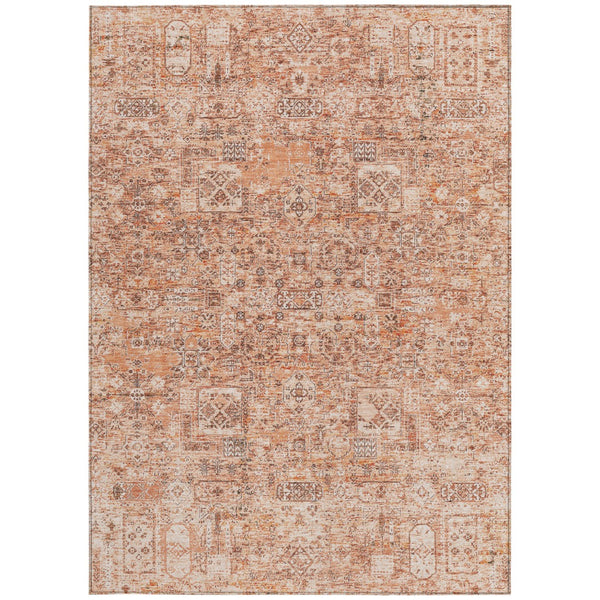 Homeroots 3' Charcoal And Silver Floral Area Rug - Washable, Indoor-outdoor, Stain Resistant, Durable Design 3' X 5' Polyester 578208