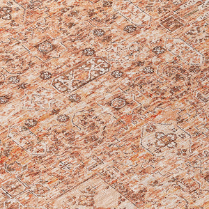 Homeroots 3' Charcoal And Silver Floral Area Rug - Washable, Indoor-outdoor, Stain Resistant, Durable Design 5' X 8' Polyester 578209