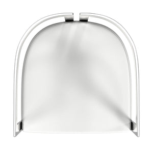 Butler Specialty Clarence Modern Faux Leather Counter Stool With Sturdy Iron Frame For Stylish Kitchen Seating White Stainless Steel,Plyboard,Foam,Faux Leather 5782220-butler