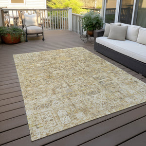 Homeroots 3' Charcoal And Silver Floral Area Rug - Washable, Indoor-outdoor, Stain Resistant, Durable Design 10' X 14' Polyester 578237