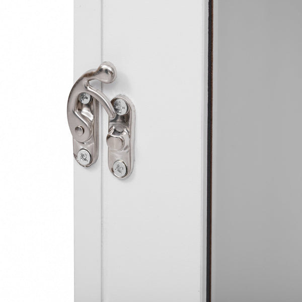 English Elm 2 IN 1 Modern Dog Crate Kitchen Island with Storage, Rolling Lockable Casters, Sliding Doors & Drawer N843P256452R