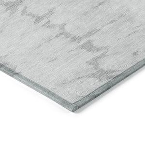 Homeroots 3' Artichoke Green Abstract Indoor Outdoor Area Rug – Stylish, Washable, And Stain Resistant Design 9' X 12' Polyester 578314