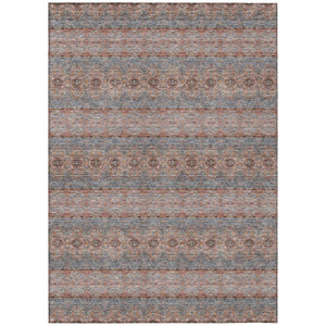 HomeRoots 9' Vibrant Floral Medallion Area Rug for Indoor & Outdoor Use – Durable, Washable & Stylish Decor 9' X 12' 578344