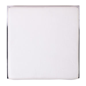 Natalya Faux Leather & Metal Bar Height Stool 5784220 White Butler Specialty