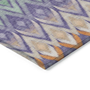 Homeroots 3' Southwestern Washable Indoor Outdoor Area Rug In Brown Beige And Artichoke Green For Versatile Style 10' X 14' Polyester 578483