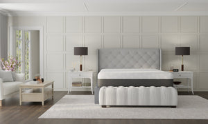 English Elm Pur Chill Gel Memory Foam Twin Mattress with Phase Change Cover for Cool Sleep B337P293558