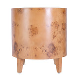 Billie Round Burl End Table 5789442 Brown Butler Specialty