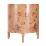 Billie Round Burl End Table 5789442 Brown Butler Specialty