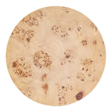 Billie Round Burl End Table 5789443 Light Brown Butler Specialty