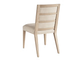 Lexington Tommy Bahama Home Nicholas Upholstered Dining Chair - Modern Design With White Oak Finish And Elegant Fabric Seating Sand Drift  578-880-01