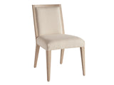 Lexington Tommy Bahama Home Nicholas Upholstered Dining Chair - Modern Design With White Oak Finish And Elegant Fabric Seating Sand Drift  578-880-01