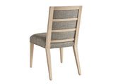 Lexington Tommy Bahama Home Nicholas Upholstered Dining Chair - Modern Design With White Oak Finish And Elegant Fabric Seating Sand Drift  578-880-40