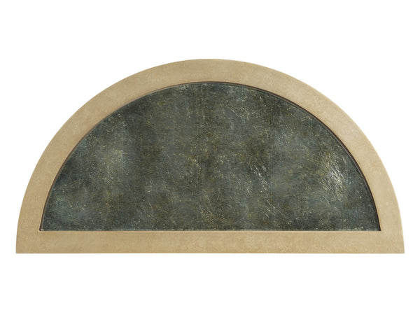 Lexington Tommy Bahama Home Brooke Bunching Accent Tables - Elegant Tiered Design With Glass Tops & Champagne Metal Bases For Style Sand Drift  578-951