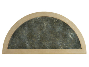 Lexington Tommy Bahama Home Brooke Bunching Accent Tables - Elegant Tiered Design With Glass Tops & Champagne Metal Bases For Style Sand Drift  578-951