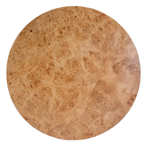 Billie Round Burl Coffee Table 5790442 Brown Butler Specialty