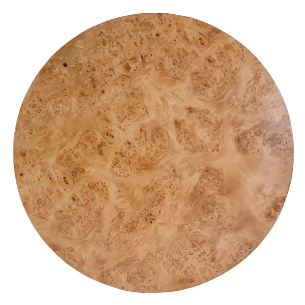 Billie Round Burl Coffee Table 5790442 Brown Butler Specialty