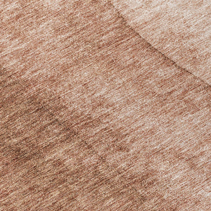 Homeroots 3' Denim Blue And Navy Ombre Washable Area Rug – Perfect For Indoor And Outdoor Living Spaces! 8' Round Polyester 579104