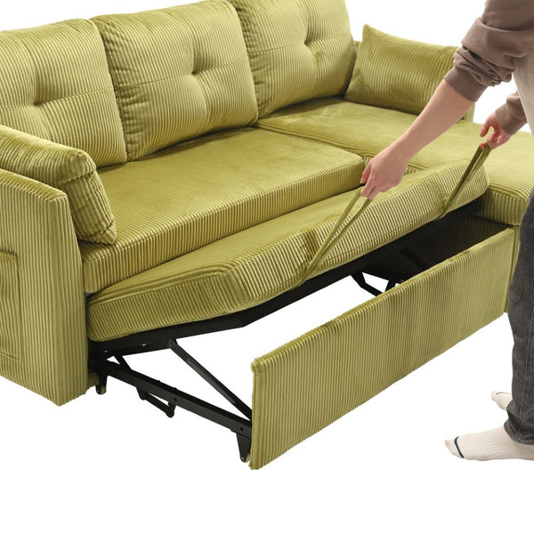 English Elm United Modular L-Shaped Sofa With Reversible Chaise, Storage, And Plush Comfort For Stylish Living W1568S00077-GIGA