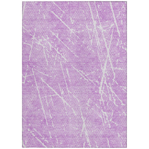 Homeroots 3' Artichoke Green And Ivory Abstract Washable Area Rug - Ideal For Indoor And Outdoor Spaces 10' X 14' Polyester 579233