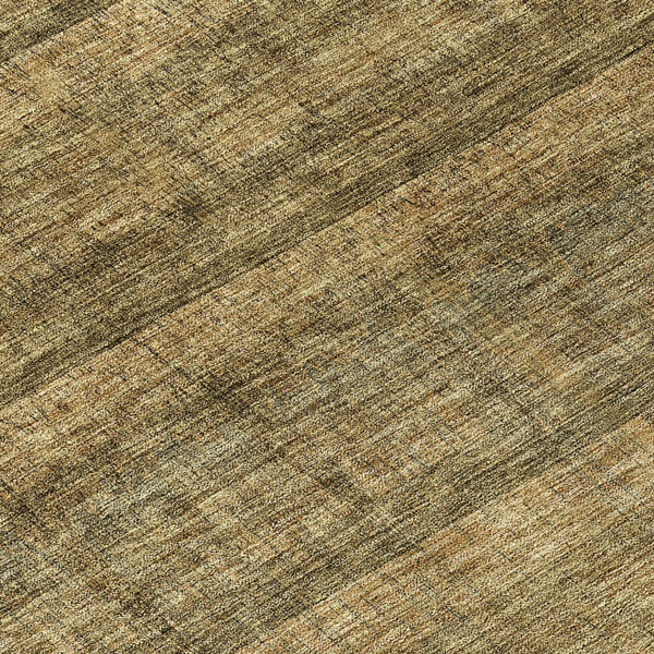 Homeroots 3' Stylish Striped Washable Area Rug - Ideal For Indoor And Outdoor Use, Durable, Stain Resistant 8' Round Polyester 579242