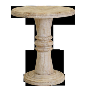 Homeroots 28" Brown Solid Wood End Table   579296