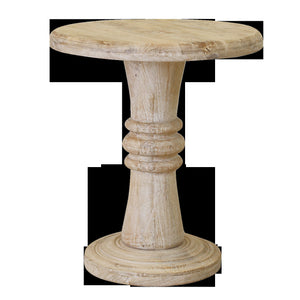 Homeroots 28" Brown Solid Wood End Table   579296