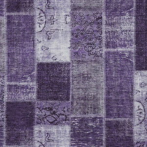 Homeroots 3' Artichoke Green And Ivory Patchwork Washable Area Rug For Indoor And Outdoor Spaces, Durable Design 10' X 14' Polyester 579348