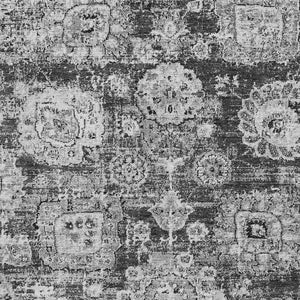 Homeroots 3' Artichoke Green Floral Washable Area Rug - Ideal For Indoor & Outdoor Spaces, Stain Resistant Design 3' X 5' Polyester 579457