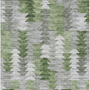 HomeRoots 9' Geometric Washable Area Rug – Durable, Stain-Resistant Design for Indoor and Outdoor Spaces 9' X 12' 579509