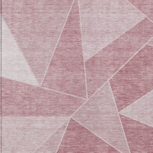 Homeroots 3' Geometric Artichoke Green Area Rug - Stylish Washable Design For Indoor & Outdoor Spaces 10' X 14' Polyester 579546