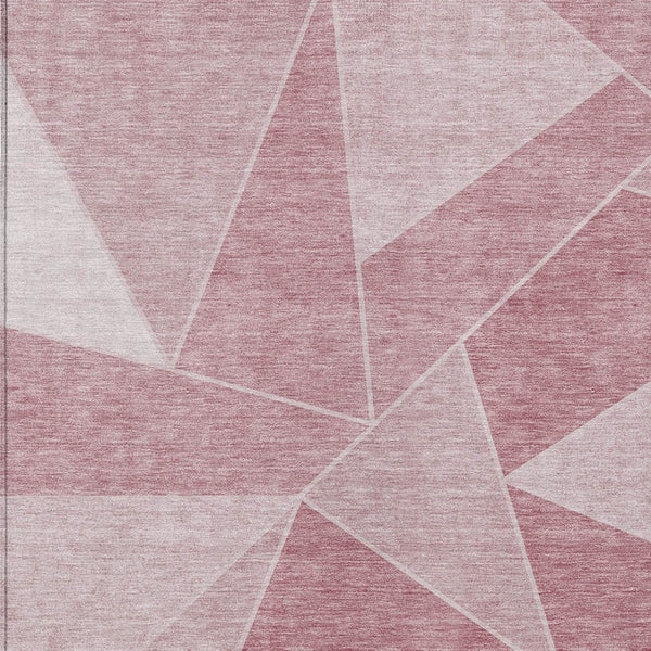 Homeroots 3' Geometric Artichoke Green Area Rug - Stylish Washable Design For Indoor & Outdoor Spaces 10' X 14' Polyester 579546