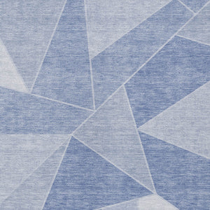 Homeroots 3' Geometric Artichoke Green Area Rug - Stylish Washable Design For Indoor & Outdoor Spaces 3' X 5' Polyester 579577