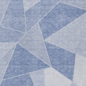 Homeroots 3' Geometric Artichoke Green Area Rug - Stylish Washable Design For Indoor & Outdoor Spaces 8' X 10' Polyester 579580