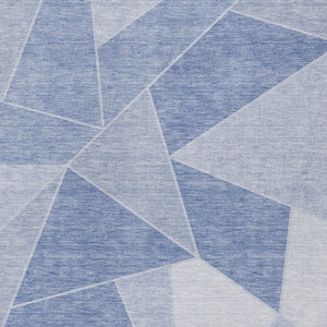 Homeroots 3' Geometric Artichoke Green Area Rug - Stylish Washable Design For Indoor & Outdoor Spaces 9' X 12' Polyester 579581