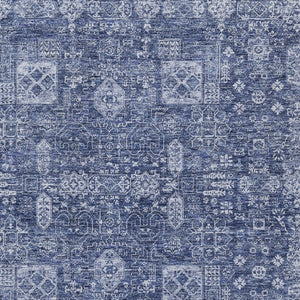 Homeroots 3' Artichoke Green & Ivory Oriental Washable Area Rug - Durable Indoor/Outdoor Design For Every Space 9' X 12' Polyester 579647