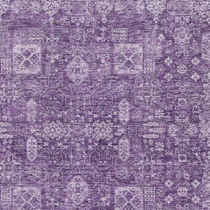 Homeroots 3' Artichoke Green & Ivory Oriental Washable Area Rug - Durable Indoor/Outdoor Design For Every Space 3' X 5' Polyester 579655